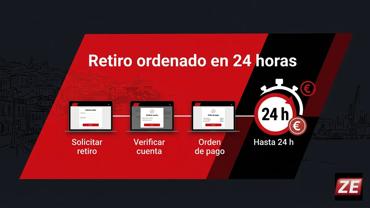 ZEbet Chile: proceso de retiro con orden de pago en un máximo de 24 horas